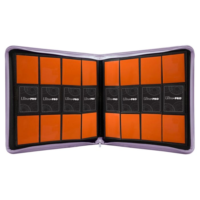 Vivid Pro Binder 12-Pocket zippered Purple