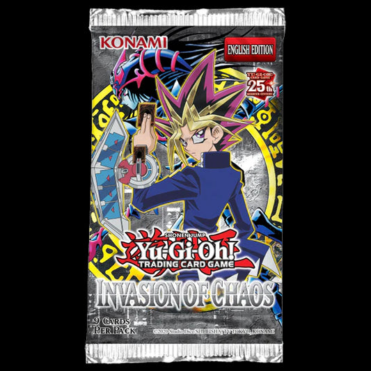 Yu-Gi-Oh! Booster Pakke Invasion of Chaos (25th
