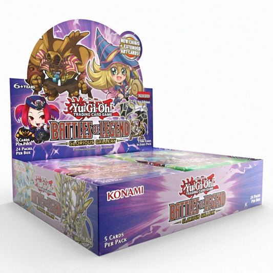 YuGiOh! - Battles of Legend Glorious Gallery Booster Display - Englisch