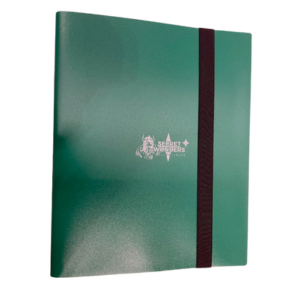 9-Pocket binder green secretwonderscollectibles